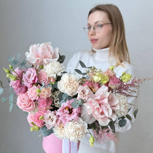 Самые красивые цветы в коробке