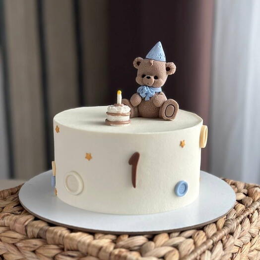 Тортик с мишкой