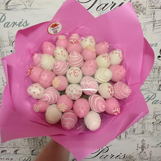 Букет из клубники в шоколаде 35шт