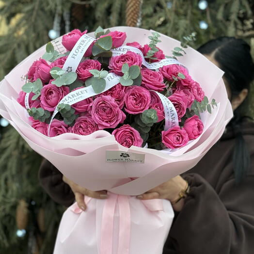 Пионовидные спрей с малиновой ноткой