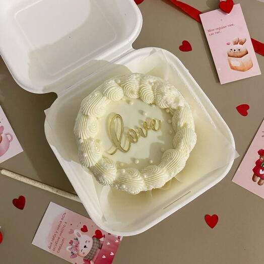 Бенто торт «Love