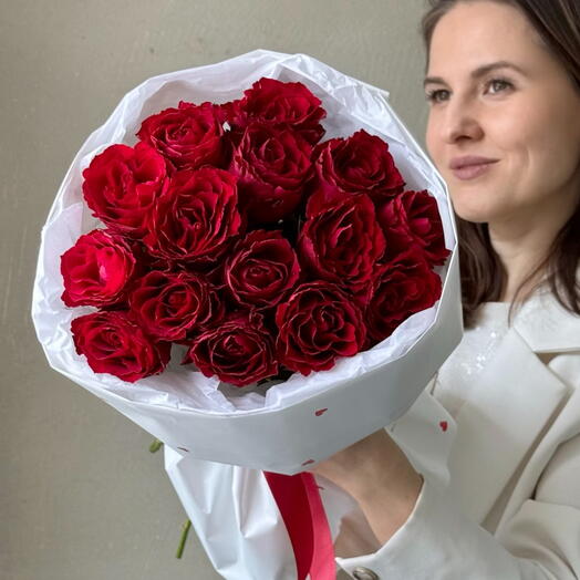 🌹15 красных роз
