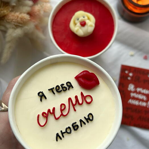 Набор тортов в стакане