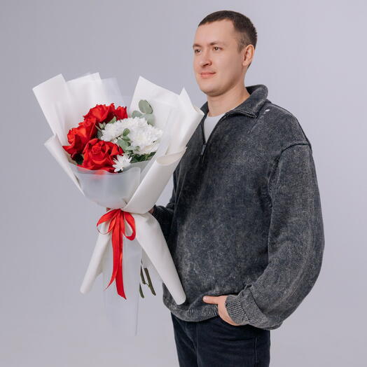🍭💐Быстрая доставка - свежий букет. Хит продаж