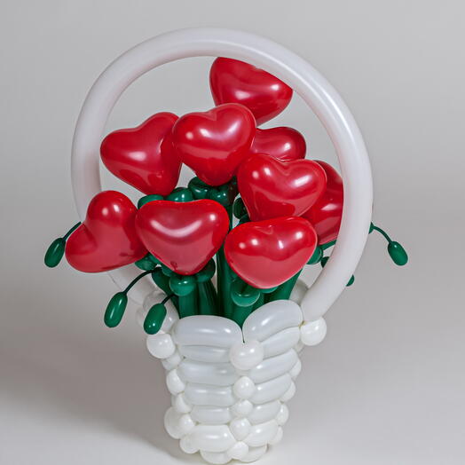 Корзинка "сердца"