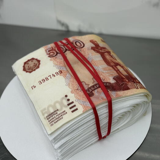 Бенто торт пачка денег