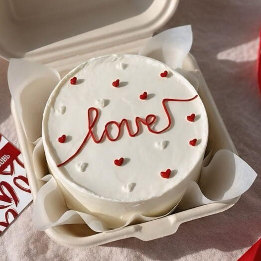 Бенто торт love