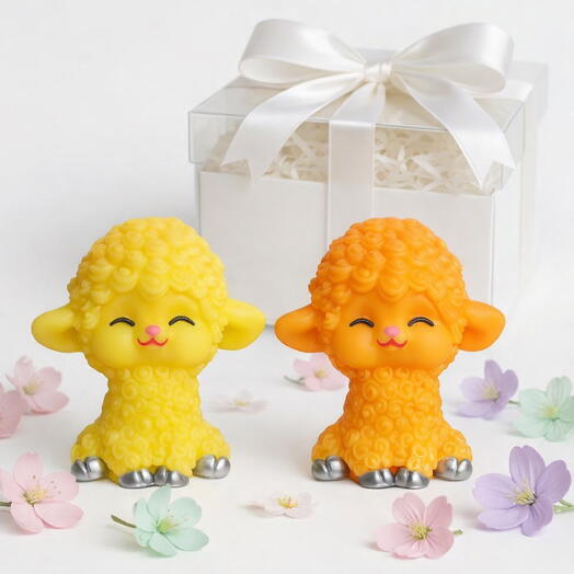 Набор свечей Овечка Молли Лимон и Апельсин