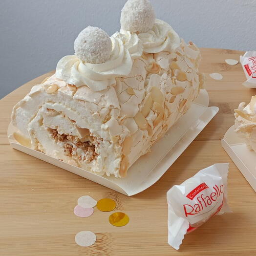 Меренговый рулет половинка