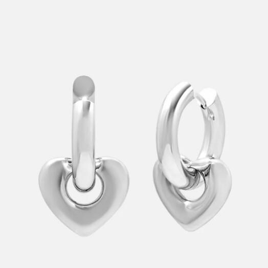 Серьги silver love