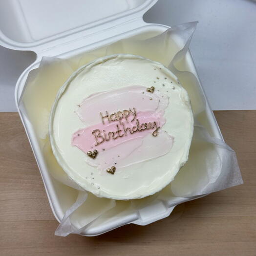 Бенто-торт на день рождения Happy Birthday подруге