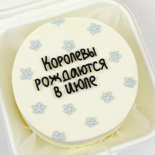 Бенто торт для подруги «Королева»