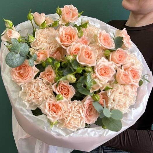 Персиковый букет