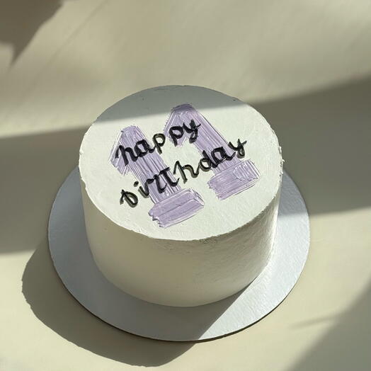 Торт на день рождения подростку Happy Birthday