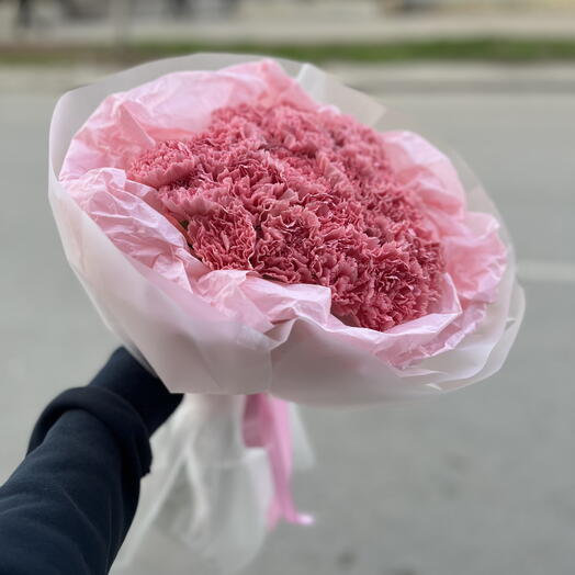 Розовые диантусы