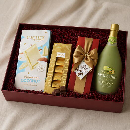 Golden Pistachio Gift Box