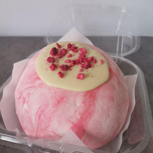 Бенто-моти "Малиновый милкшейк"