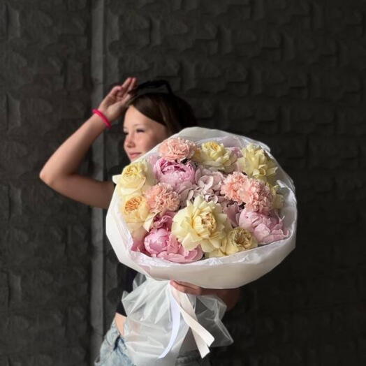 Букет с пионами🌷