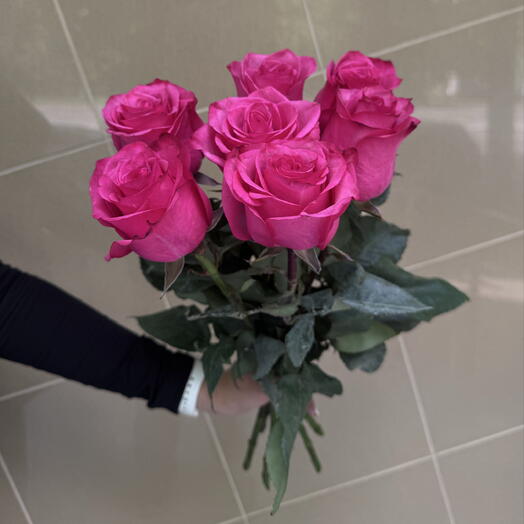 Букет 112 из розовых роз