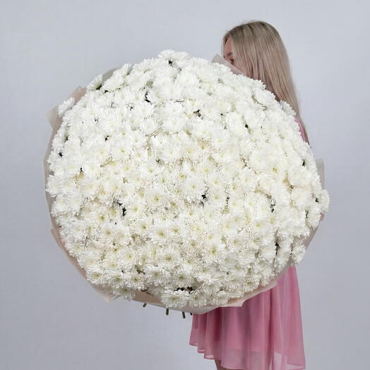 Роскошный букет из кустовой хризантемы (71 ветка) от XOFLOWERS