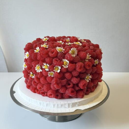 Торт «Малиновый рай» 🍓