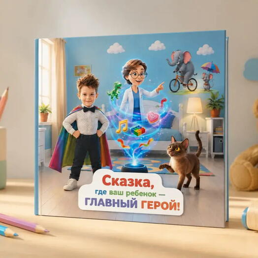 Персональная сказка, где главный герой ваш ребенок