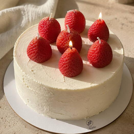 🍓 Свечи «Клубника»