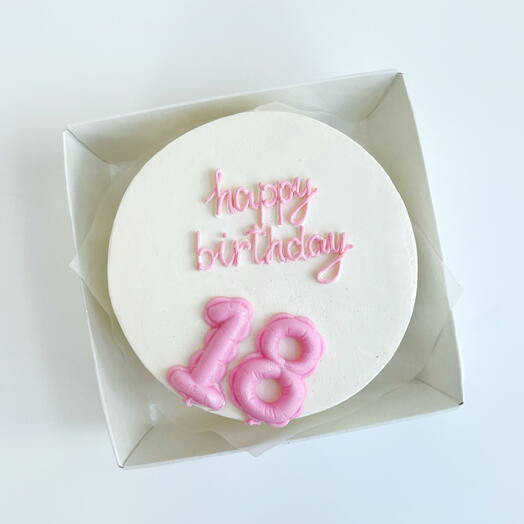 Бенто-торт Happy birthday 💗