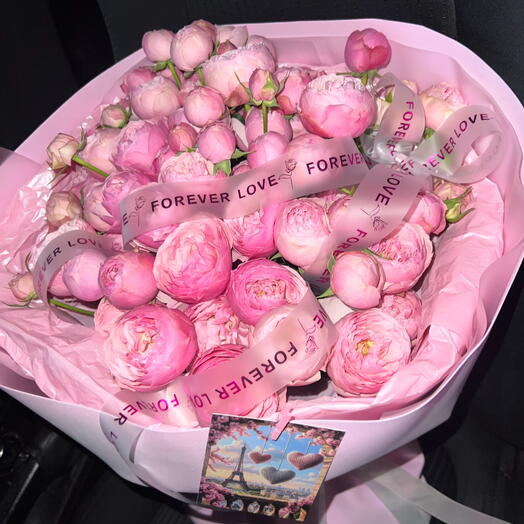 Пионовидный букетик 🥰😍 💗💞
