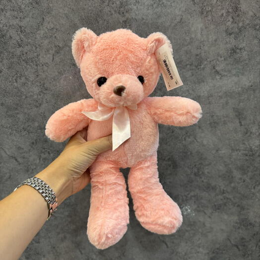 Мягкая игрушка Мишка розовый, 28 см