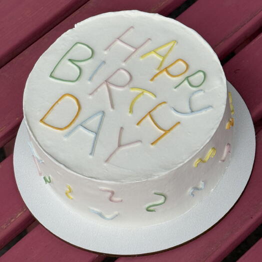 Бенто-торт на день рождения HAPPY BIRTHDAY