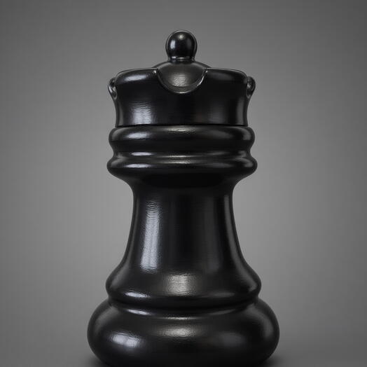 ♟️ Гипсовая шкатулка-шахматная фигура♟️
