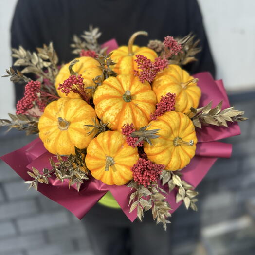 Композиция с тыквами 🎃