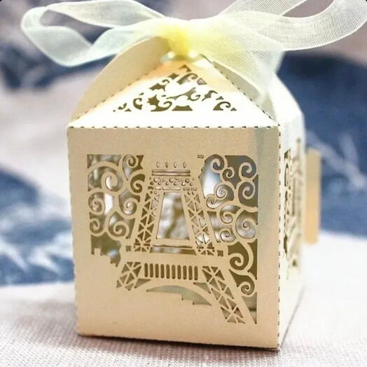 Коробочки для бонбоньерок, 50 шт