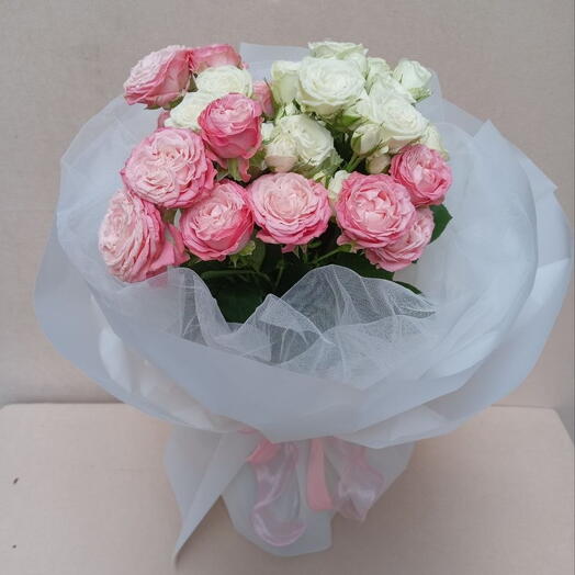 5 spray roses bouquet