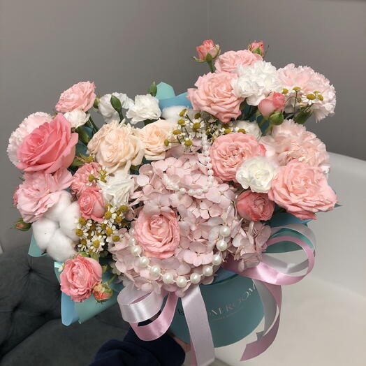 🤍Пышная стильная композиция Bloom Room