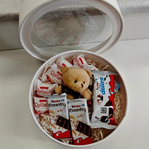Сладкий набор в коробке 🤍от Цветочной студии