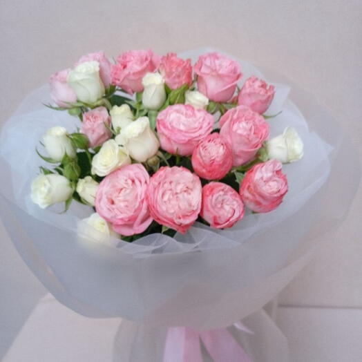 5 spray roses bouquet