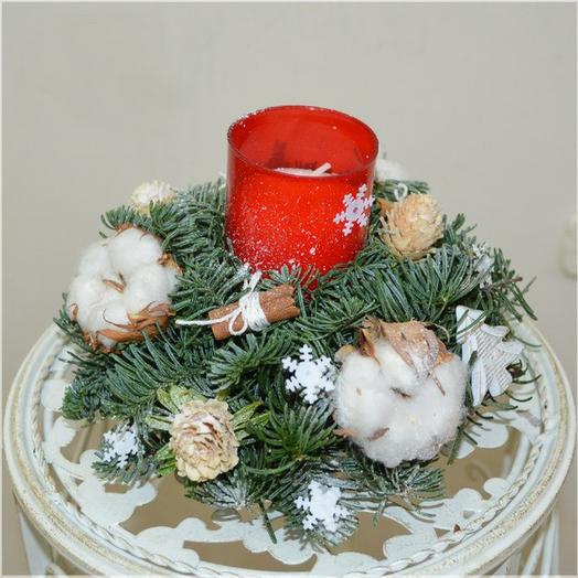 Композиция со свечой