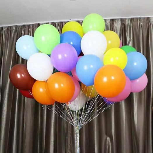 29 гелиевых шаров