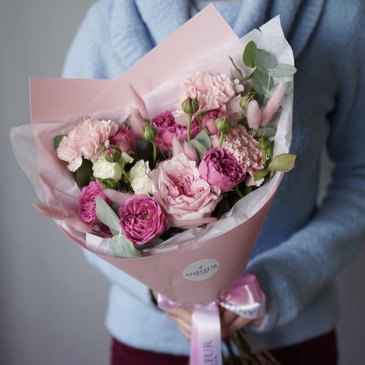 Bouquet " Crimson light "(size S)
