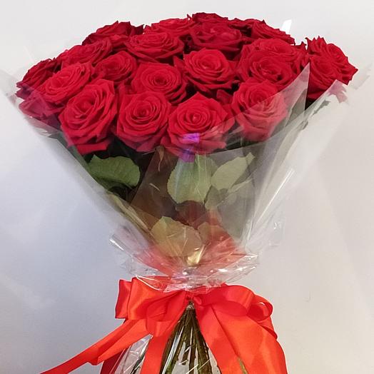 Rosas variedades red Naomi 25 piezas