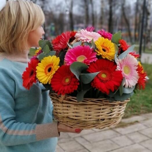 Flowers in the basket