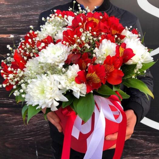 Flowers in the box "Temptation"