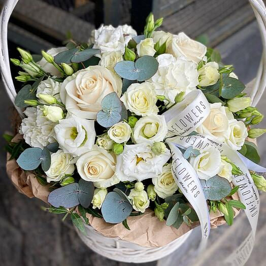 Cesta de flores