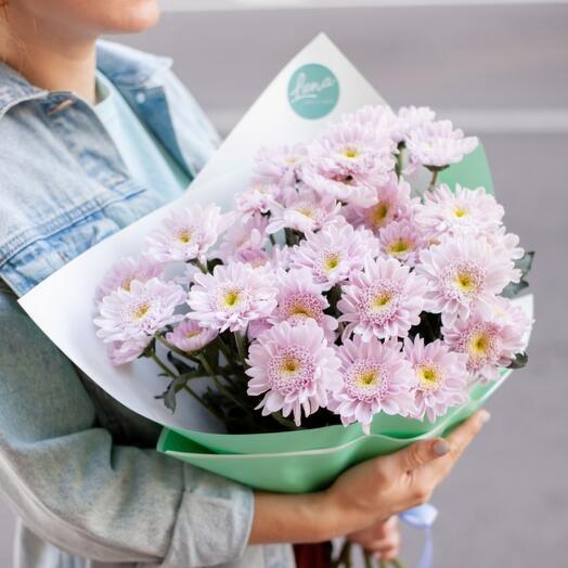 Букет из хризантем