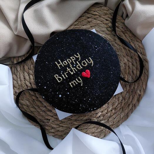 Торт ️"Happy birthday my ️"