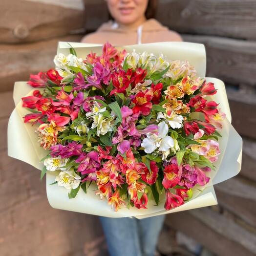 21 alstroemeria