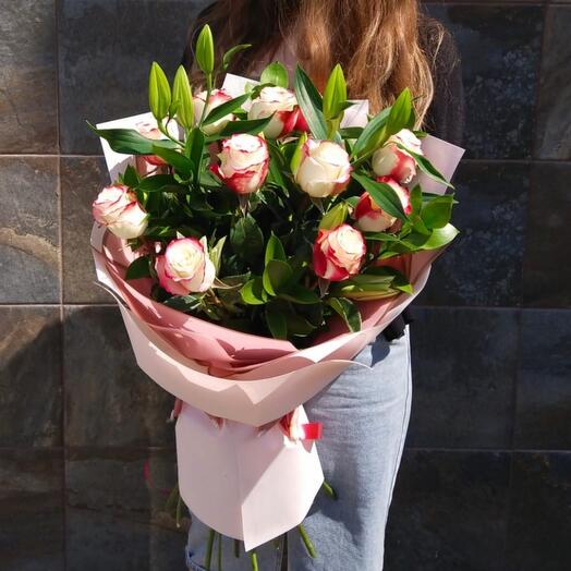Розы/Лилии/Рускус
