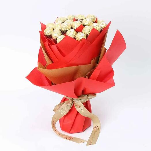 Love 24 Pcs Ferrero Rocher Bouquet